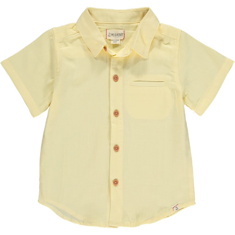 Newport Lemon Woven Shirt