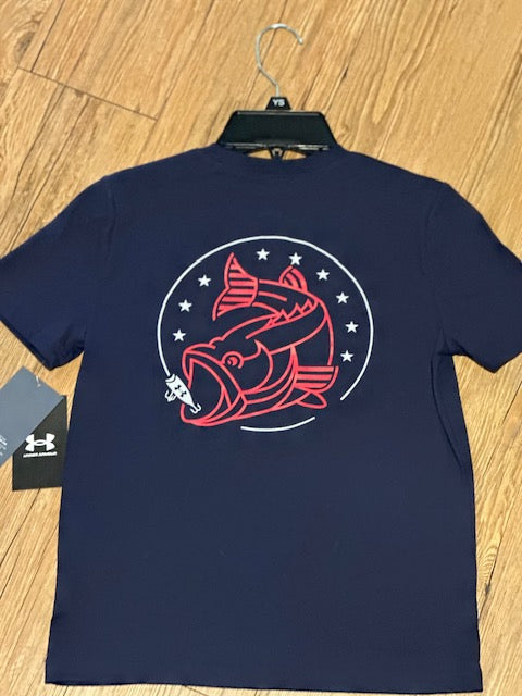 Under Armour 26 Freedom/Fish Tee