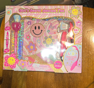 Girl's Secret Journal Fun, Groovy Flower