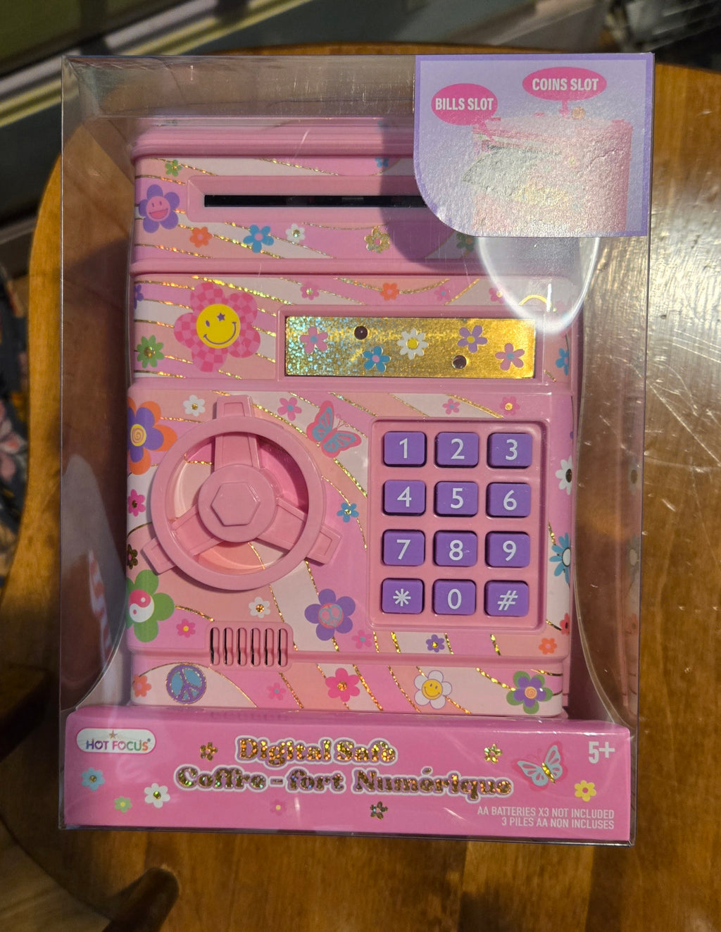 Groovy Flower Digital Safe