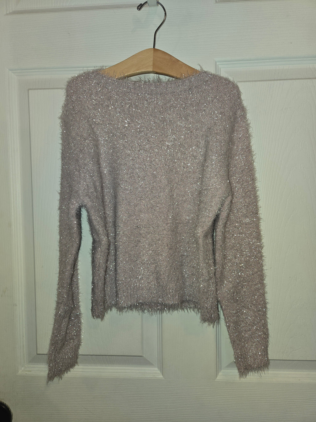 Pink Fuzzy Sweater