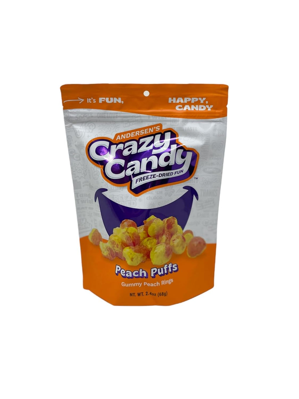 Anderson's Crazy Candy: Peach Puffs