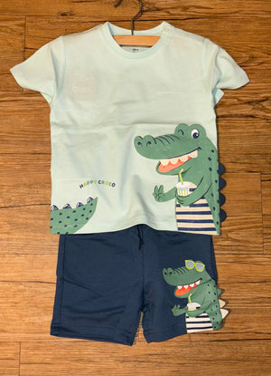 Mayoral Crocodile Short Set