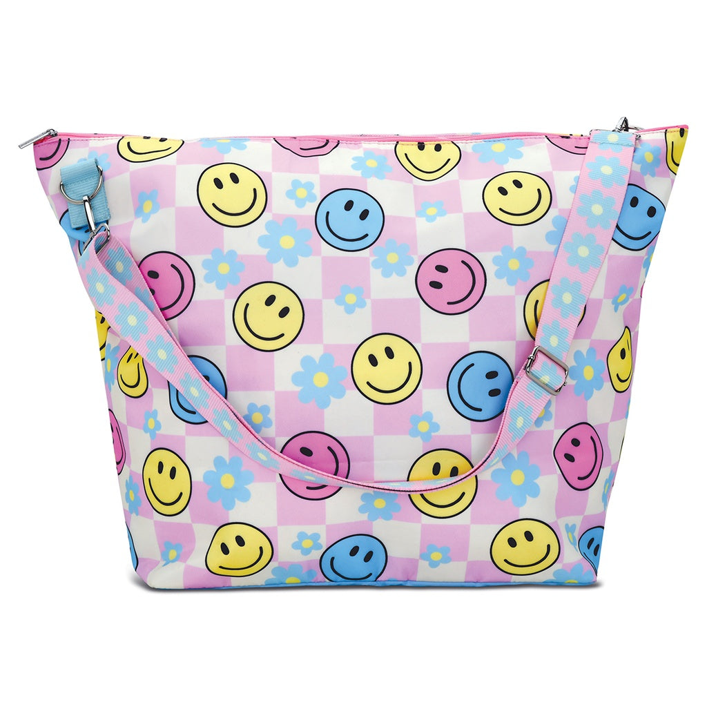 Happy Check Cosmetic Bag