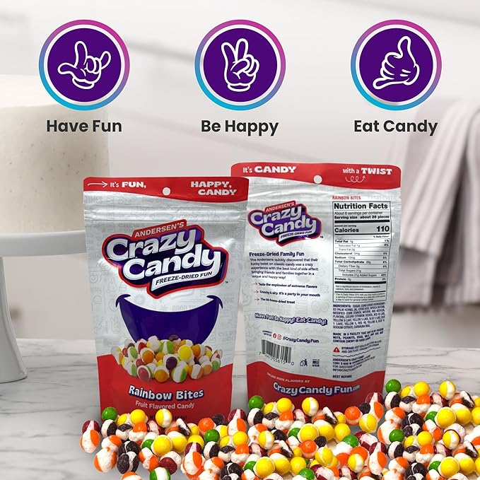 Andersen's Crazy Candy: Rainbow Bites
