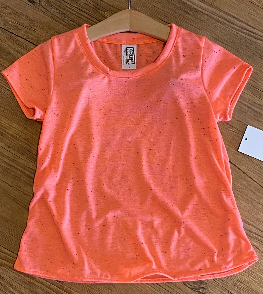 Neon Coral Tee