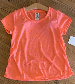 Neon Coral Tee