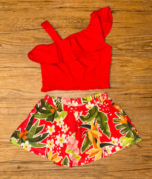 Mayoral Hawaiian Short Set