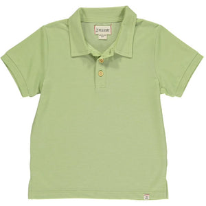 Green Pique Polo