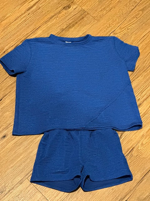 Royal Crinkle Knit Short