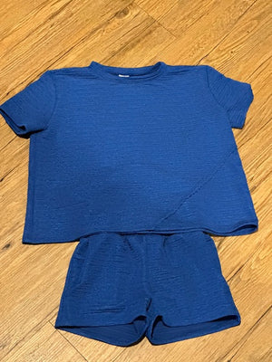 Royal Crinkle Knit Tee