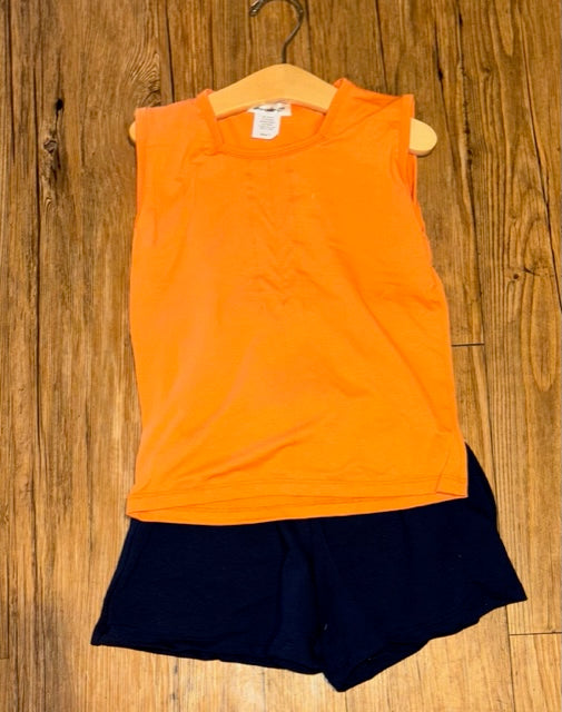 Amanda Navy Terry Short