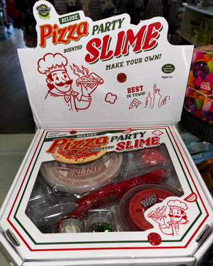 DIY Slime Pizza Party