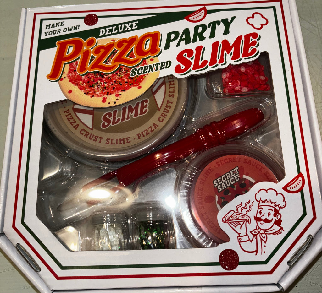 DIY Slime Pizza Party