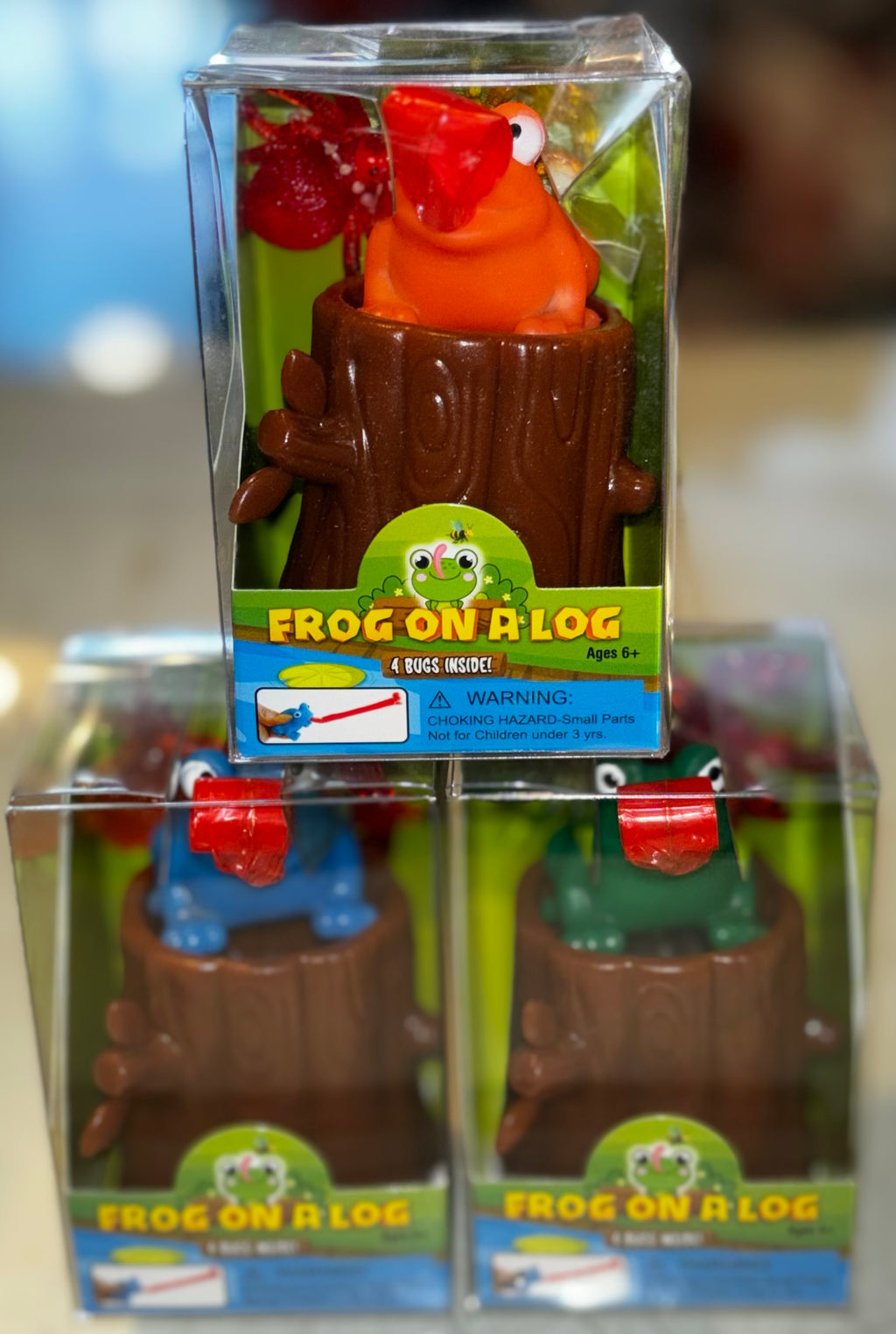 Frog on a Log