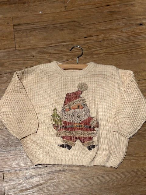Vintage Santa Sweater