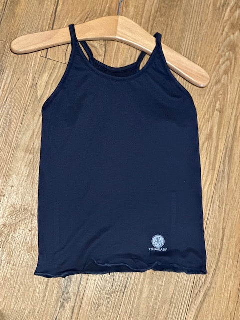 Yoga Baby Navy Racerback Tank