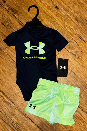 UA 413 Navy Short Set