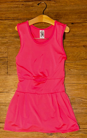 Neon Pink Romper