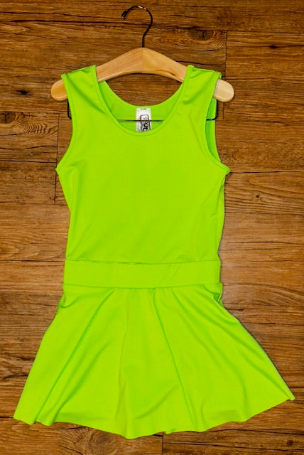 Neon Green Romper