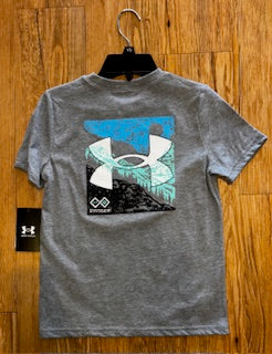 UA 022 Pitch Gray Logo Tee