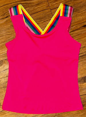 Tennis Fuchsia Top