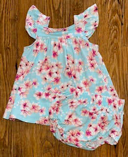 Cherry Blossom Dress w/ Bloomers