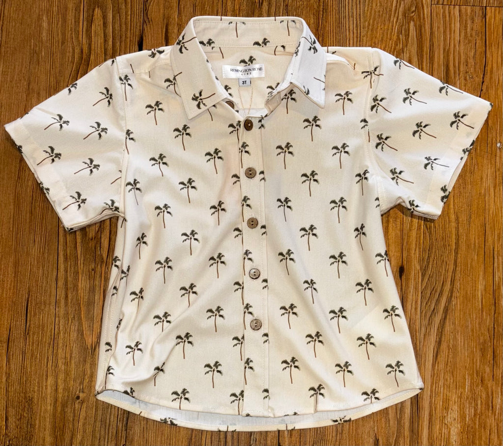 Tropical Button Down Shirt