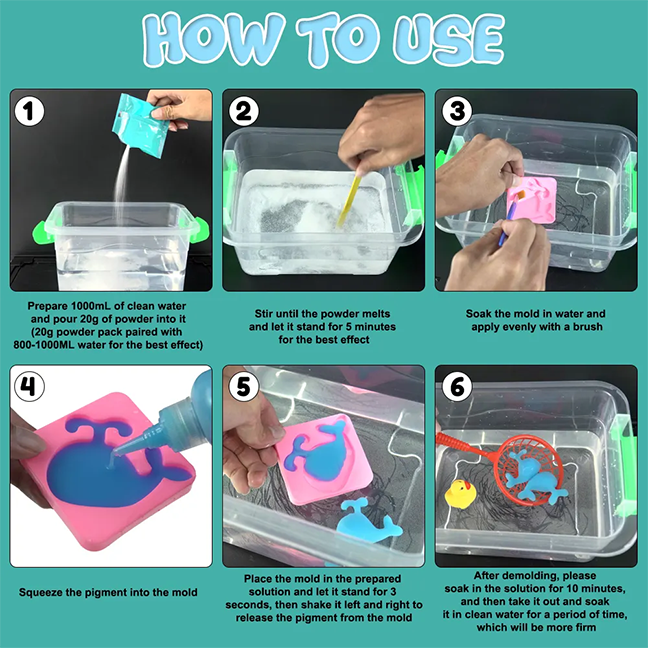 Create Your Own Water Creatures