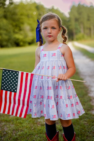 Stars & Stripes Twirler Dress