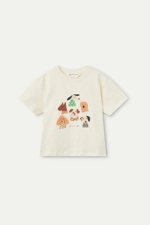 Dogs Print Tee