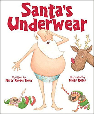 Santa's Underwear Hardcover Book
