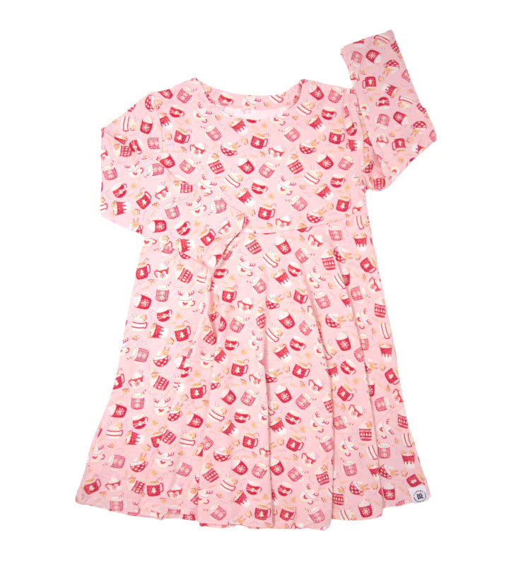 Love Mugs Swirly Dress