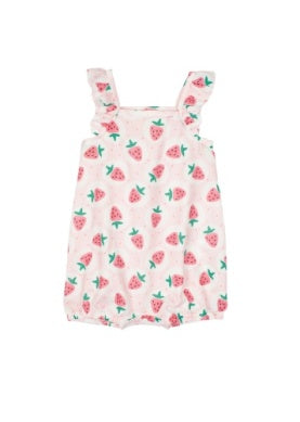 Waffle Berry Romper