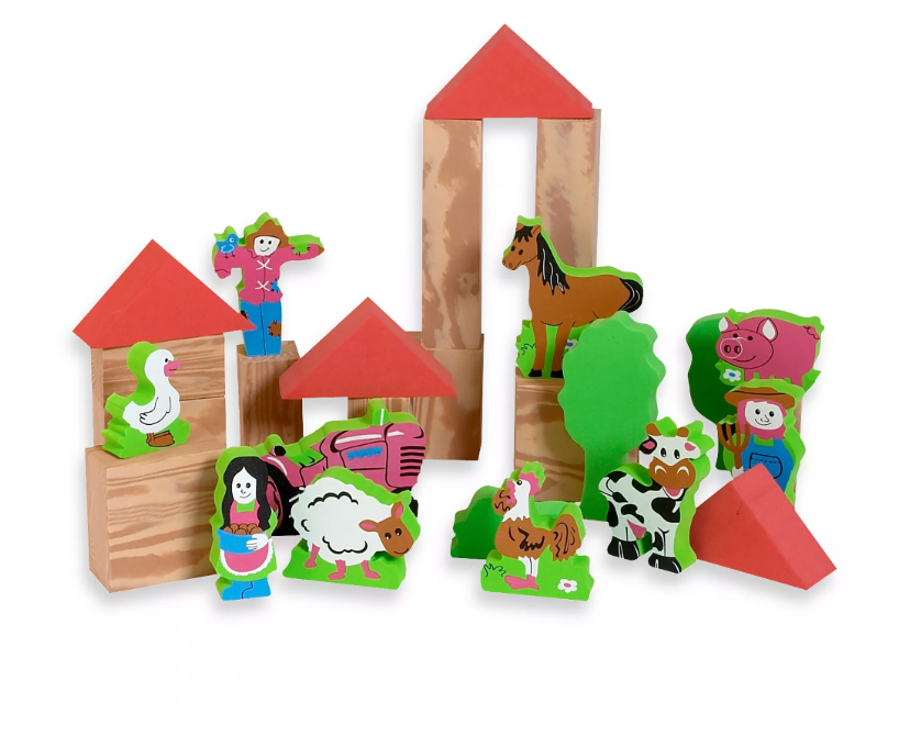 My Soft World Farm Block Set